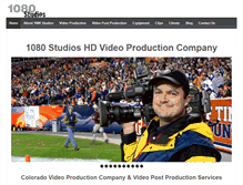 Tablet Screenshot of 1080studios.com